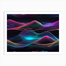 Abstract Painting 68 Art Print