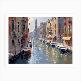 Venice Canal Art Print