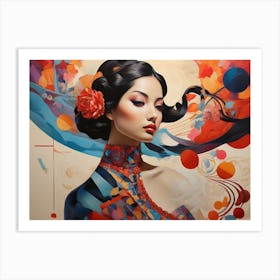 Chinese Woman 4 Art Print