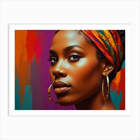 African Woman Art Print