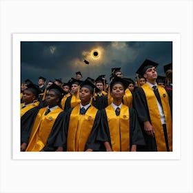 Graduation Ceremony 5 Art Print