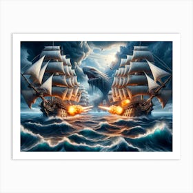 Swashbucklers Art Print