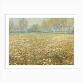 Meadow in Bloom Art Print Art Print