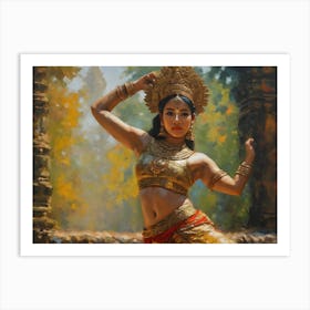 Angkor Thom Dancer Art Print