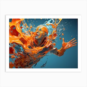 Agent Orange Art Print