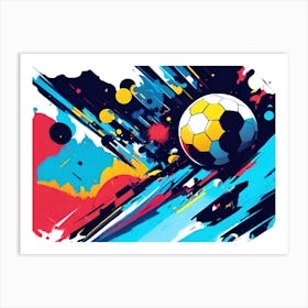 Soccer Ball 1 Art Print