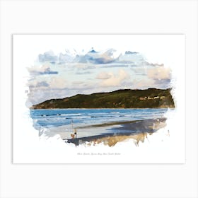 Main Beach, Byron Bay, New South Wales Art Print