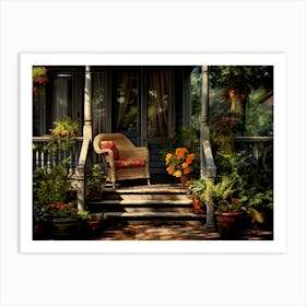 Porch Art Print