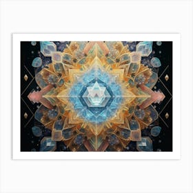 Crystal Gazing Art Print