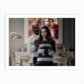 Wanda Everything Under Control Vision In A Pixel Dots Art Style Art Print