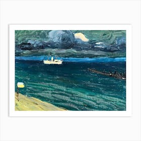 Wassily Kandinsky Ship At Sea Art Print