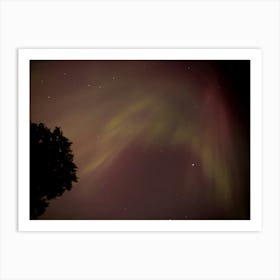 Aurora Borealis over Iowa Art Print