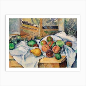 A Table Corner, Paul Cézanne Art Print