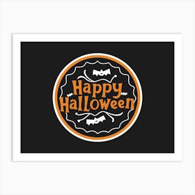 Happy Halloween Art Print