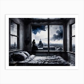 Gothic Ends Art Print