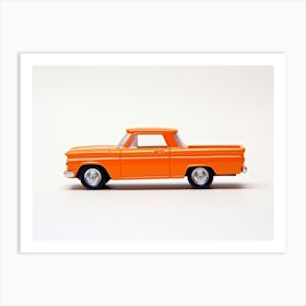 Toy Car Custom 62 Chevy Orange Art Print