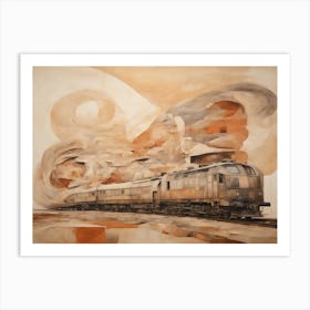 Train Art Print