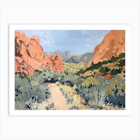 Red Rocks Art Print