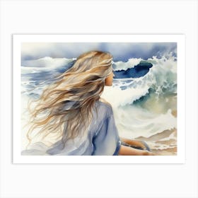 Rough Sea 10 Art Print