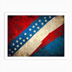 American Flag 2 Art Print