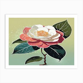 Camellia 1 Art Print