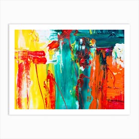 Abstract Painting 165 Art Print