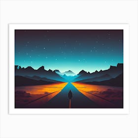 Road To Nowhere 1 Art Print