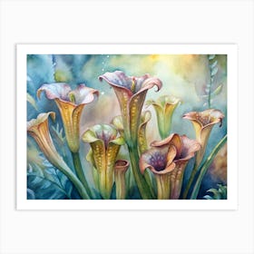 Calla Lillies Art Print