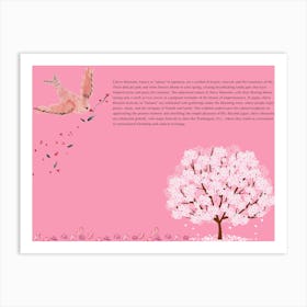 Cherry Blossoms Art Print