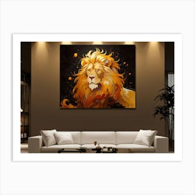 Lion1 Art Print