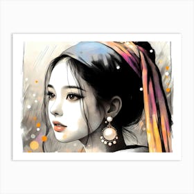 Portrait Artwork 134 Art Print