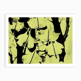 Ginkgo Leaves 44 Art Print