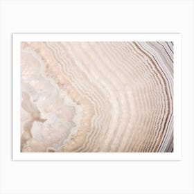 Abstract Rock Layers Art Print