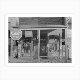 Untitled Photo, Possibly Related To Storefront, Altheimer, Arkansas By Russell Lee Art Print