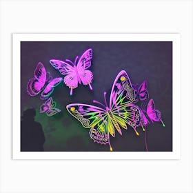 Butterfly Wall Art 8 Art Print