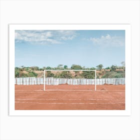 Football Courts 1 Turmi (Ethiopia) Art Print