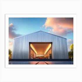 Modern Building Art Print