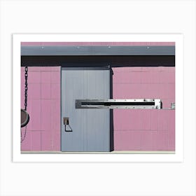 Pink Door Art Print