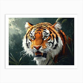 Tiger 2 Art Print