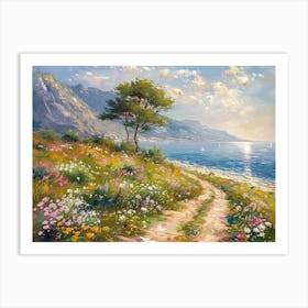 Path To The Sea Art Print