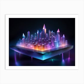 Cityscape 70 Art Print