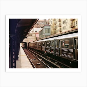 Train At The Station Poster