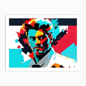 Soccer Player 1 Art Print