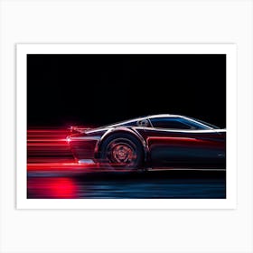 The Art Of speed And Light Art Print