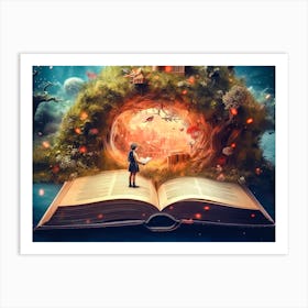 Joy Of Reading 8 Art Print