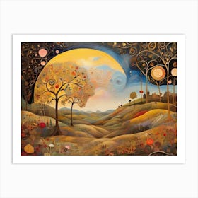 Moonscape Art Print