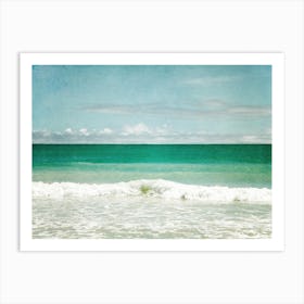 Sand And Sea 1 Art Print