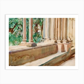 Tarragona Terrace And Garden, John Singer Sargent Art Print