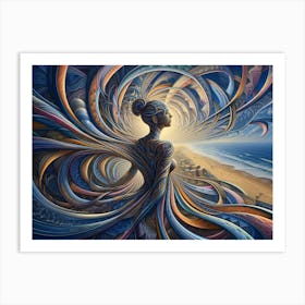 Angel Of The Ocean Art Print