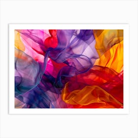 Abstract motion art Art Print